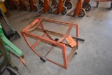 MECO DRUM STAND/CART, ORANGE