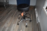 ADJUSTABLE ROLLING STOOL, 16