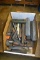 BOX OF ASSORTED SHARPENING STONES