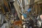 ALL METAL PIECES (MIXED) ON FLOOR IN THIS CORNER;