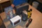 FLASHLIGHTS, ALARM CLOCK (IN BOX), BEER MUG AND