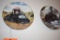 (4) JACK HAMILTON PLATES, SERIES 