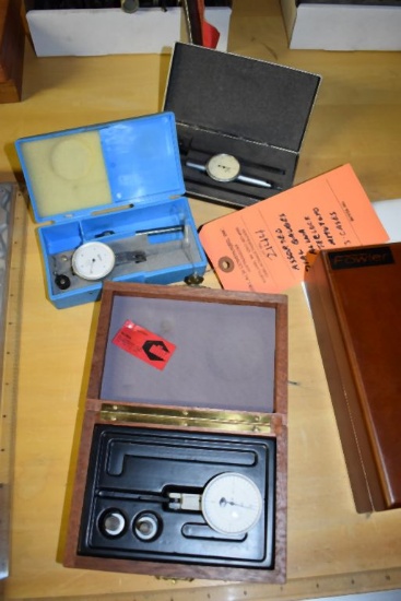 ASSORTED DIAL GAUGES; (1) ALINA, (1) TEELOCK,