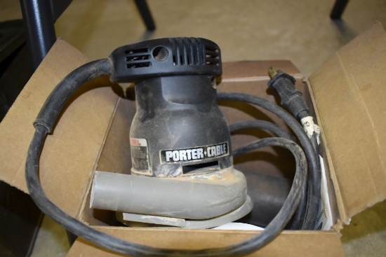 PORTER CABLE QUICK SAND RANDOM ORBIT FINISHING SANDER
