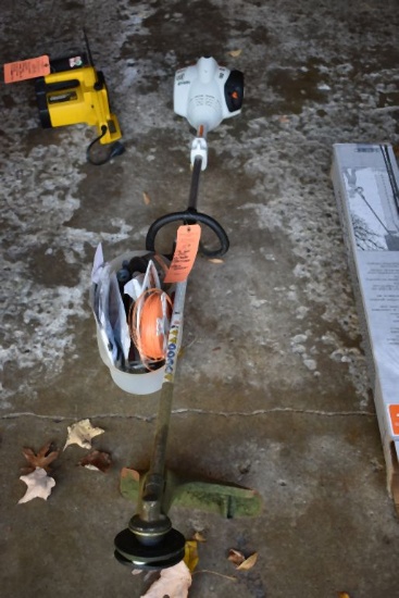 STIHL MODEL F558RC GAS POWERED STRING TRIMMER WITH