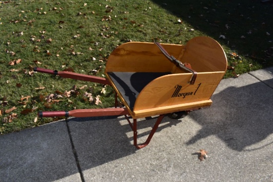 MORGAN 1 WOODEN WHEEL BARROW