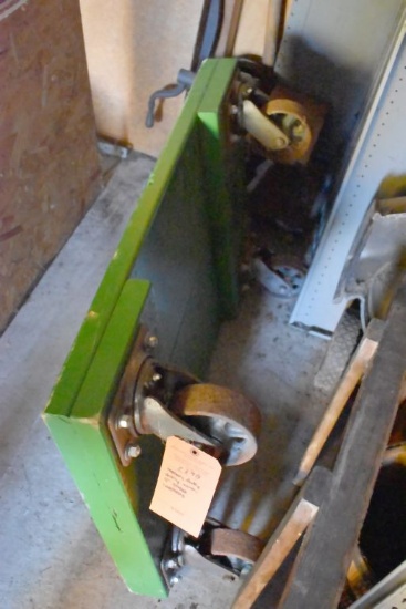 HEAVY DUTY DOLLY WITH 5" STEEL CASTERS