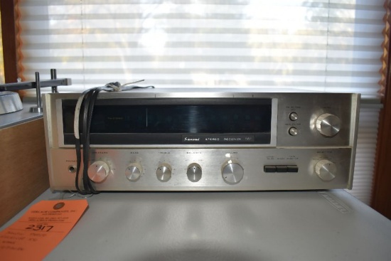 SANSUI STEREO RECEIVER 551, 60 WATTS, #021092086
