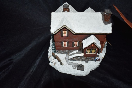 TERRY REDLIN "HOME FOR THE HOLIDAYS" XMAS VILLAGE