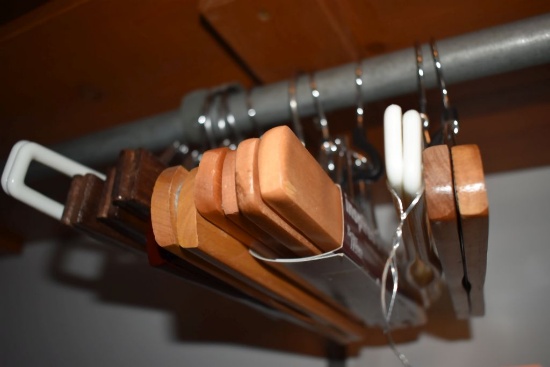 WOODEN PANTS HANGERS