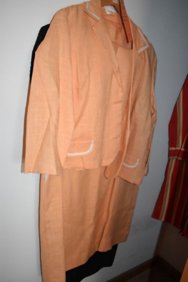VINTAGE THREE PIECE OUTFIT AND DRESS
