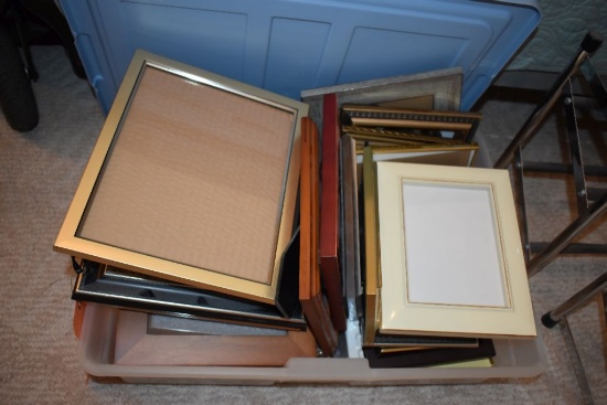 BIN WITH MISC. SIZE FRAMES