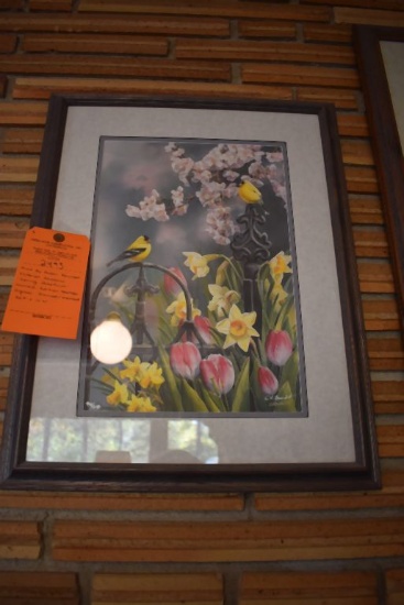 PRINT BY SUSAN BOURDET, VICTORIAN SEASONS