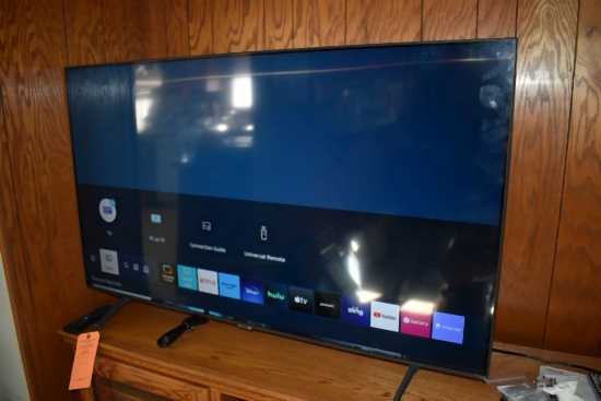 SAMSUNG 55" TV WITH REMOTE