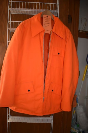 BRIGHT ORANGE SNOW SHIELD JACKET