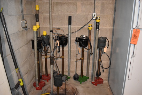 (5) REBUILT SUMP PUMPS: