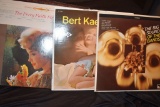 STACK OF VINYL RECORDS, HUGO WINTER HALTER,