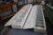 (2) WOODEN STORAGE BOXES WITH COMPARTMENTS,