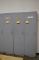 3 WOODEN LOCKERS, 18