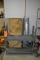 (3) SMALL GRAY METAL SHELVING UNITS,