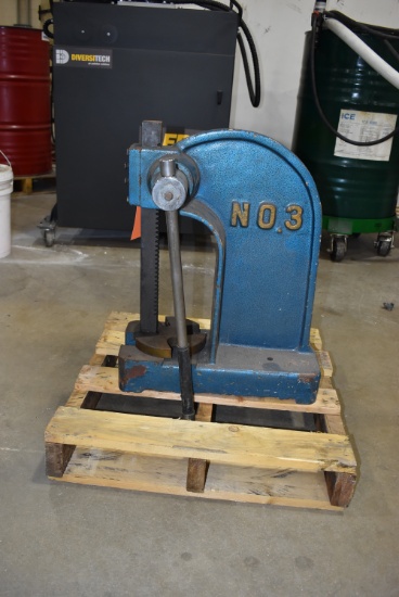 JET ARBOR PRESS, NO. 3, 3 TON