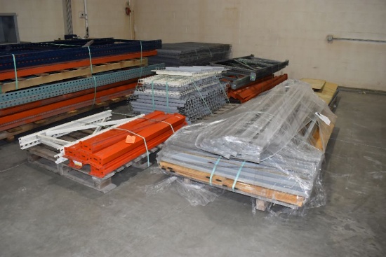 (6) PALLETS OF DISASSEMBLED SHELVING UNITS,