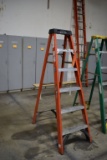 WERNER 6' FIBERGLASS LADDER