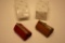 PAIR OF FANTONI LEATHER COIN PURSES IN BOXES