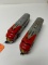 (2) LIONEL SANTA FE 2343 ENGINE AND ENGINE WITH DAMAGE