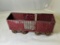 METAL LIONEL MFG. TRAIN CAR - OPEN BOXCAR