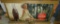 VINTAGE WOOD FRAME SWIMSUIT LADY COCA COLA SIGN WITH