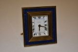 RARE GUCCI DESK CLOCK, 8 DAY MOVEMENT