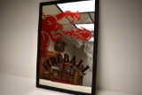 FIREBALL WHISKEY MIRROR, 28 1/2