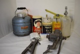 LOT OF MISC. VINTAGE AND ANTIQUE ITEMS - 10 ITEMS