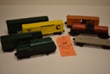 (7) MISC. TRAIN CARS, GULF, CHESSIE SYSTEM, ETC.