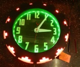 VINTAGE AZTEC OHIO ELECTRIC NEON LIGHT AND