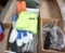 (2) BOXES OF SAFETY GLASSES & MISC. WORK GLOVES
