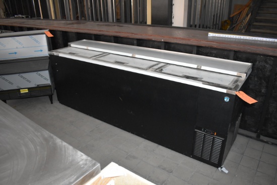 (2022) HOSHIZAKI 96" UNDER BAR SLIDE BACK BOTTLE COOLER,