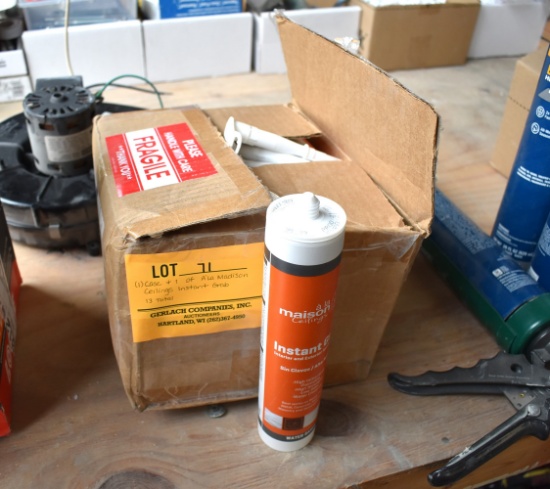 (1) CASE & (1) OF A'LA MADISON CEILINGS INSTANT GRAB,