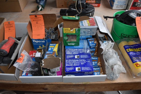 (2) BOXES OF TAPCON DUO FAST RAMSET ATTACHMENTS,