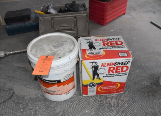5 GALLONS OF THOROCOAT WATER BASED, HIGH BUILD 100%