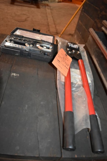 DOUBLE FLARING TOOL KIT OTC #4503 AND COPPER LUG