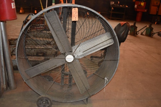 VENTAMATIC 43" BARN FAN, 110 VOLT, PORTABLE