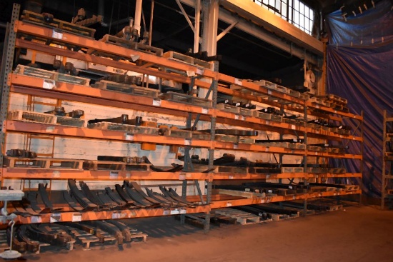 (3) SECTIONS OF PALLET RACKING, NO CONTENTS -