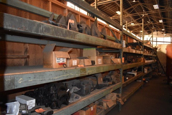 (4) SECTIONS OF PALLET RACKING, NO CONTENTS,