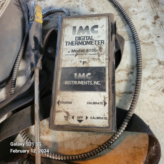 IMC DIGITAL THERMOMETER MODEL 6100