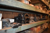CONTENTS ON THIS SHELF; SPRING HANGERS, MACK SPACER BLOCKS,