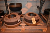 CONTENTS ON FLOOR IN THIS SECTION OF PALLET RACKING -