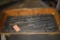 CRATE WITH VERY LONG DRILL BITS - UP TO 3' LONG