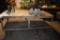 HEAVY DUTY STEEL ROLLING WORK TABLE, NO CONTENTS,